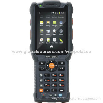 UHF RFID Handheld Terminal with 1/2D Barcode, GPS, 3G, Wi-Fi/BT, Microsoft's Windows CE6.0